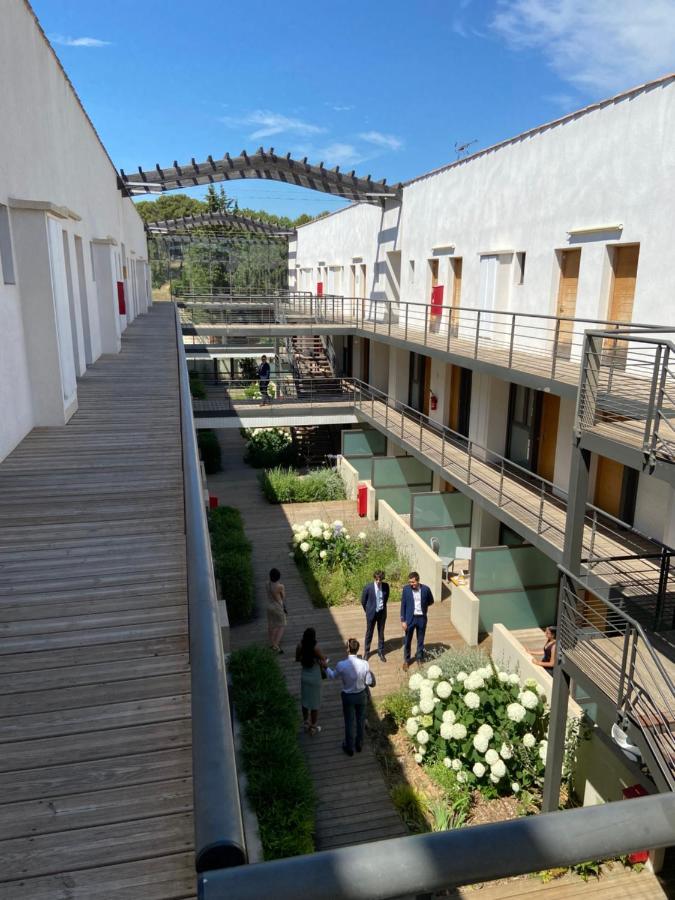 Les Terrasses D'Aix - Studio Avec Grande Terrasse Privee Éguilles Buitenkant foto